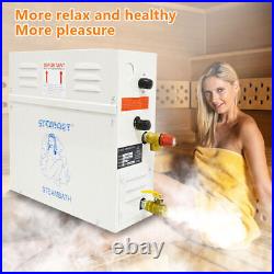 15KW Sauna Steam Bath Machine Wet Steam Shower Room Use Family for Shower US