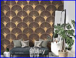 3D Geometric Art Decoration Self-adhesive Removable Wallpaper Murals Wall 302