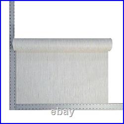 Beige gray cream stria lines faux fabric texture plain textured wallpaper rolls