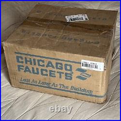 Chicago Faucets WW897-RCF Hot and Cold Service Sink Faucet Chrome New In Box