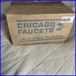 Chicago Faucets WW897-RCF Hot and Cold Service Sink Faucet Chrome New In Box