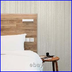 Contemporary Striped Glitter Sparkle Glassbeads lines tan metallic Wallpaper 3D