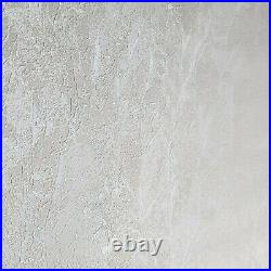 Embossed Ivory Off white faux plaster texture modern textured wallpaper rolls 3D