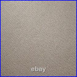 Embossed Modern copper rose gold Metallic faux woven fabric textured wallpaper