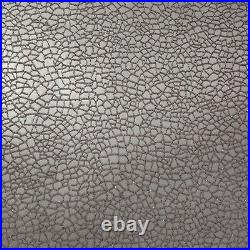 Glassbeads sparkle bronze metallic fractal cracks geo lines textured Wallpaper