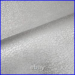 Glassbeads sparkles Silver metallic fractal cracks geo lines textured Wallpaper