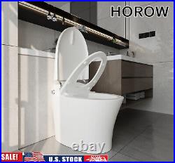 HOROW 1/1.27 GPF Smart Toilet withHeated Bidet Dual Flush Pre-Wet Tankless T16