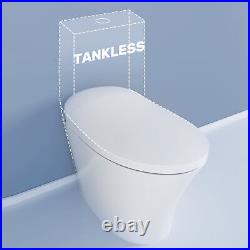 HOROW 1/1.27 GPF Smart Toilet withHeated Bidet Dual Flush Pre-Wet Tankless T16