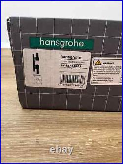 Hansgrohe 15714 Ecostat Square Thermostatic Valve Trim Only Chrome READ