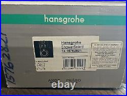 Hansgrohe 15762821 ShowerSelect Thermostatic Trim Single Function Square Chrome
