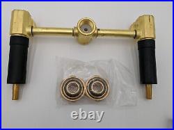 Kingston Brass KBX814. CML Manhattan Tub and Shower Trim Package Matte Black