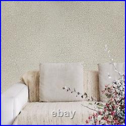 Modern ivory off white gold Metallic faux woven fabric textured wallpaper rolls