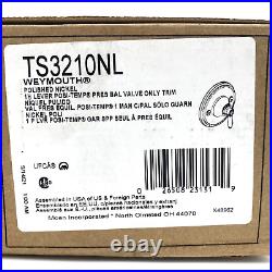 Moen TS3210NL Weymouth Posi-Temp Single Handle Valve Trim Nickel $427