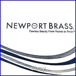 Newport Brass Astor 5-912BP/26 Balanced Pressure Tub Shower Diverter with Handle