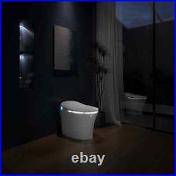 Smart Bidet Toilet Pre-Wet Night Light Deodorization Remote Control Warm Water