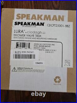 Speakman CDCPT25001-BBZ Brushed Bronze Lura Shower Valve Trim Kit