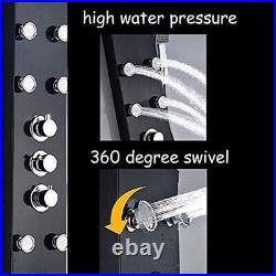 Thermostaic Shower Panel Tower System Multi-Function Shower Spout For Home Hotel
