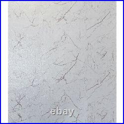 White burgundy Natural Terra Mica Stone Wallpaper Plain Glitter marble effect 3D