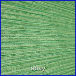 Yellowish Light Green heavy vinyl faux grasscloth textured wallpaper modern roll